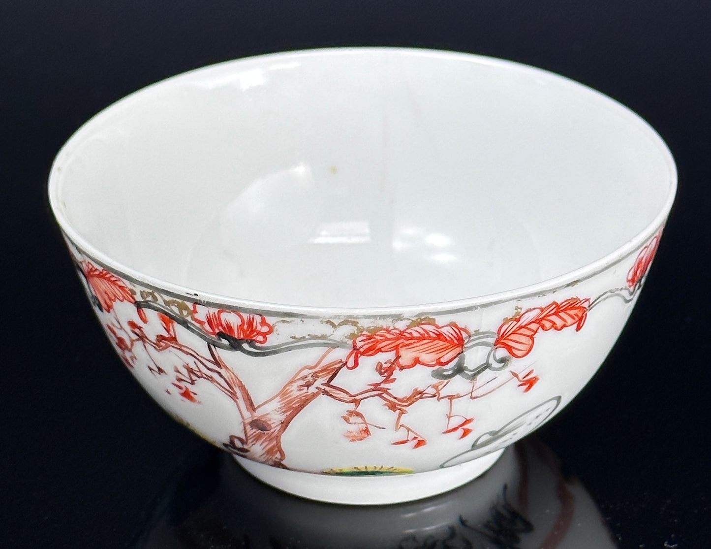 Antique Chinese Export Porcelain Tea Bowl Cup Qianlong 18th Century