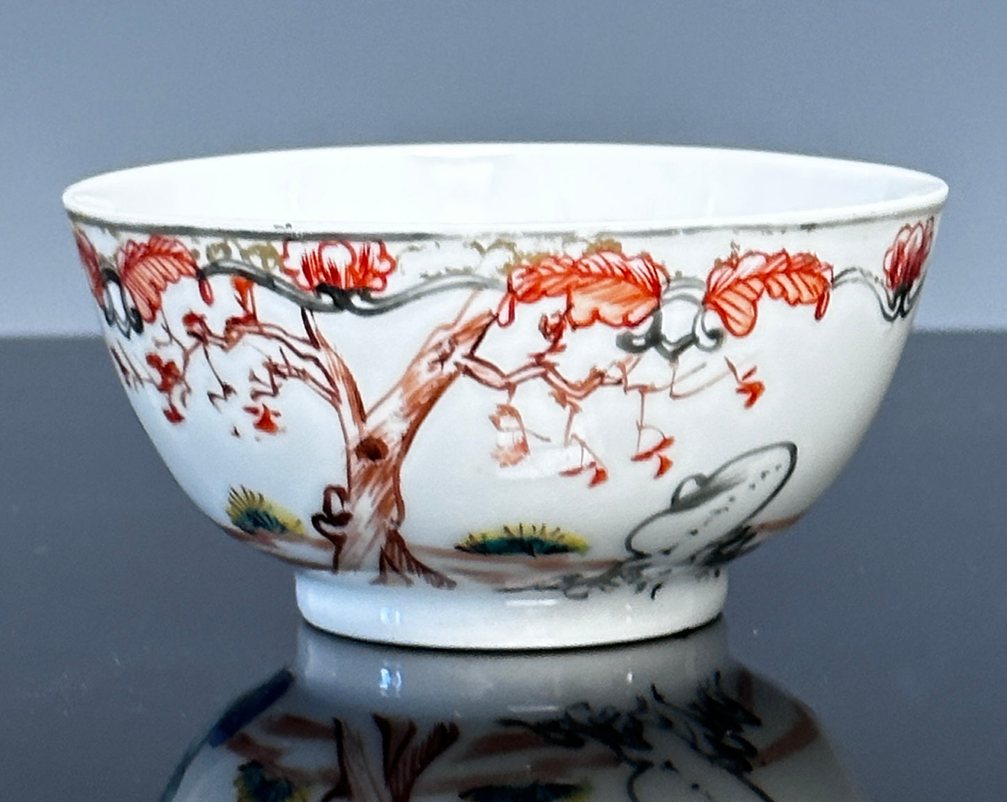 Antique Chinese Export Porcelain Tea Bowl Cup Qianlong 18th Century